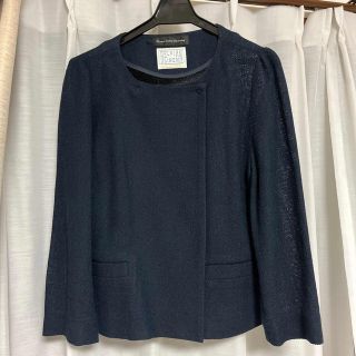 ユナイテッドアローズグリーンレーベルリラクシング(UNITED ARROWS green label relaxing)のジャケット(ノーカラージャケット)