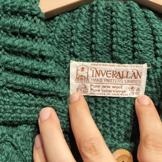 INVERALLAN(インバーアラン)のセール　インバーアラン　3Aカーディガン メンズのトップス(カーディガン)の商品写真