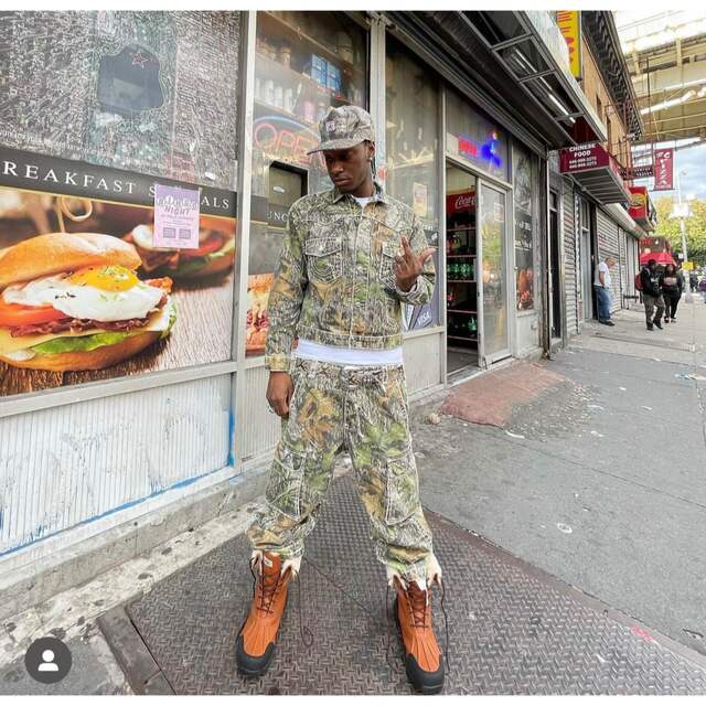 Supreme(シュプリーム)のSupreme True Religion Denim 枯葉 camo メンズのジャケット/アウター(Gジャン/デニムジャケット)の商品写真