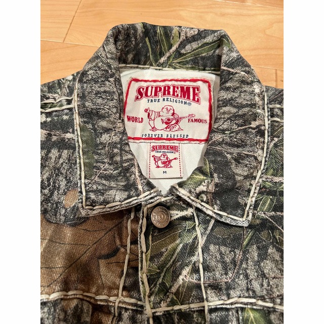 Supreme(シュプリーム)のSupreme True Religion Denim 枯葉 camo メンズのジャケット/アウター(Gジャン/デニムジャケット)の商品写真