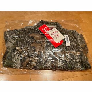 シュプリーム(Supreme)のSupreme True Religion Denim 枯葉 camo(Gジャン/デニムジャケット)