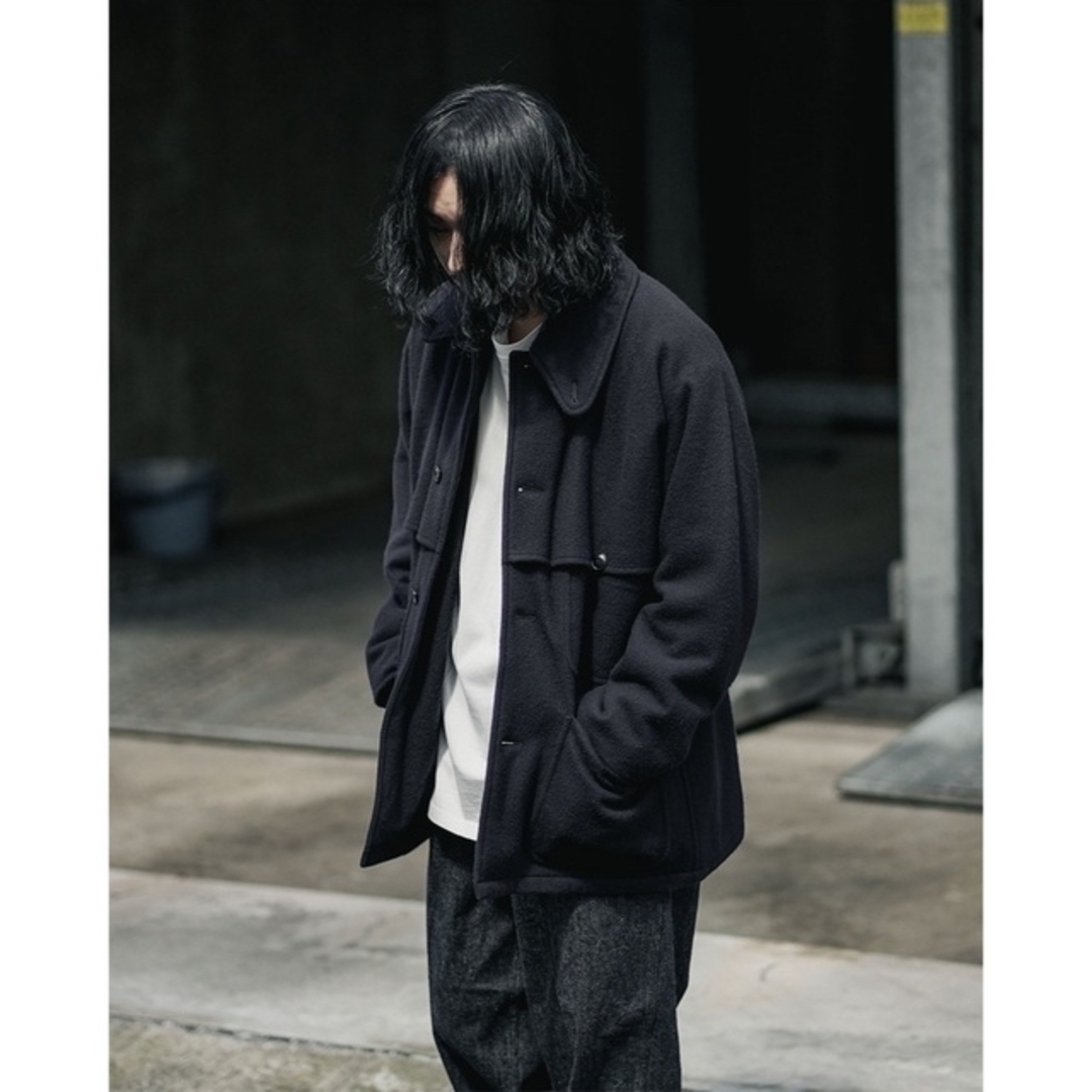 COMOLI 21AW ナッピングウールマッキノウクルーザー size1-