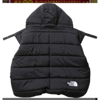 ザノースフェイス(THE NORTH FACE)のノース ベビーシェルブランケット ブラック NNB72201(おくるみ/ブランケット)