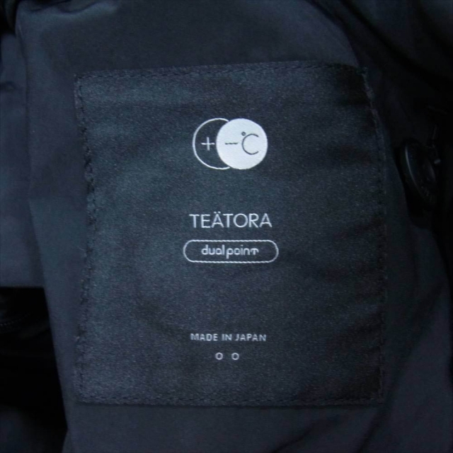 TEATORA テアトラ コート tt-102-DP Device Coat DUAL POINT TEATORA テアトラ コート tt-102-DP Device Coat DUAL POINT