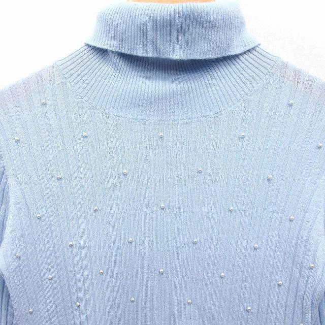 いラインアップ L'EST ROSE レストローズ タートルニット M opri.sg