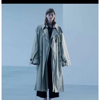 stein 20SS DOUBLE SHADE TRENCH COAT