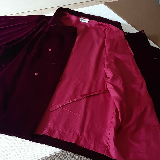 ベロアの着物コート  別珍    三越謹製 レディースの水着/浴衣(その他)の商品写真