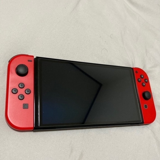 Nintendo Switch(ニンテンドースイッチ)のSwitch有機EL ＋ ジョイコン ＋ オマケ エンタメ/ホビーのゲームソフト/ゲーム機本体(家庭用ゲーム機本体)の商品写真