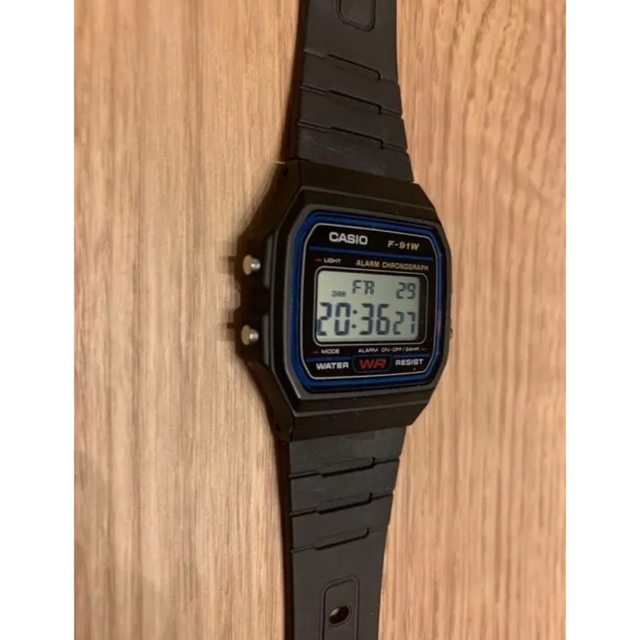CASIO(カシオ)のチープCASIO F-91W 時計 メンズの時計(腕時計(デジタル))の商品写真