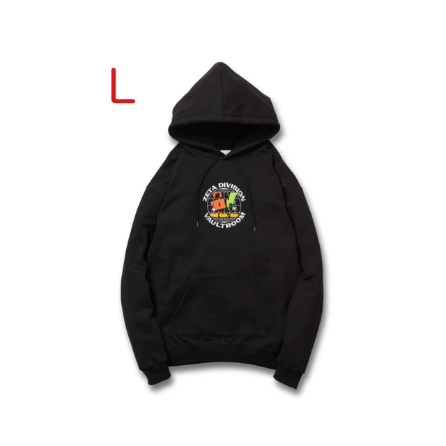 VAULTROOM × ZETA DIVISION Hoodie BLACK L - パーカー