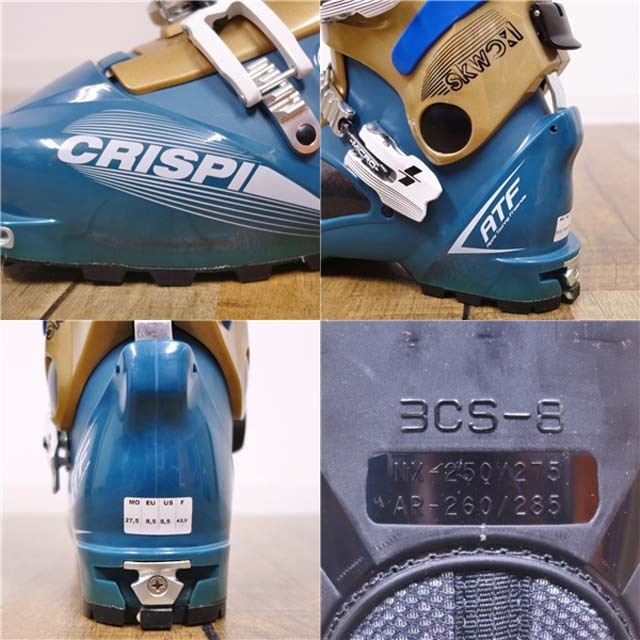 未使用 クリスピー CRISPI SKWO：L 27.5 cm スキーブーツ TLT 山スキー テックビンディング バックカントリー BCスキー スポーツ/アウトドアのスキー(ブーツ)の商品写真