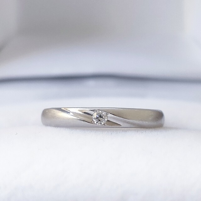 Sonare ソナーレ ダイヤモンド リング Pt900 0.03ct 3.7g-