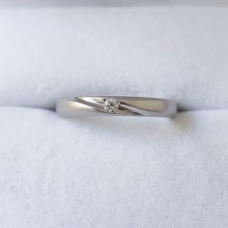 Sonare ソナーレ ダイヤモンド リング Pt900 0.03ct 3.7g(リング(指輪))