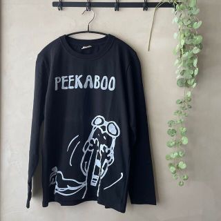 ピーナッツ(PEANUTS)のスヌーピー 長袖Tシャツ　メンズS /SNOOPY フライングエース(Tシャツ/カットソー(七分/長袖))