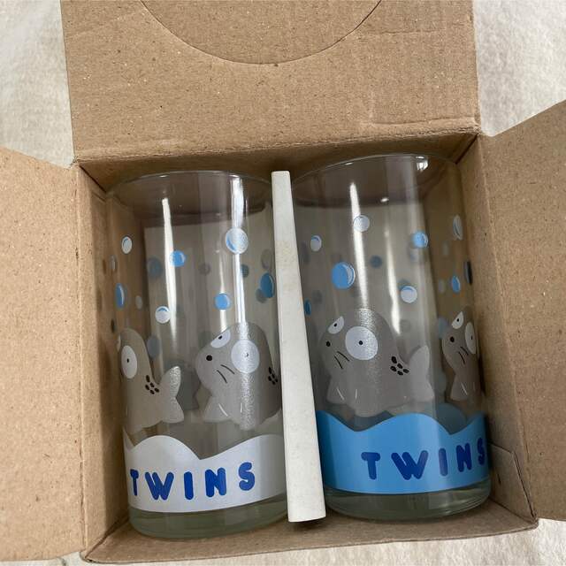 TWINS ペアグラス　コップ インテリア/住まい/日用品のキッチン/食器(グラス/カップ)の商品写真