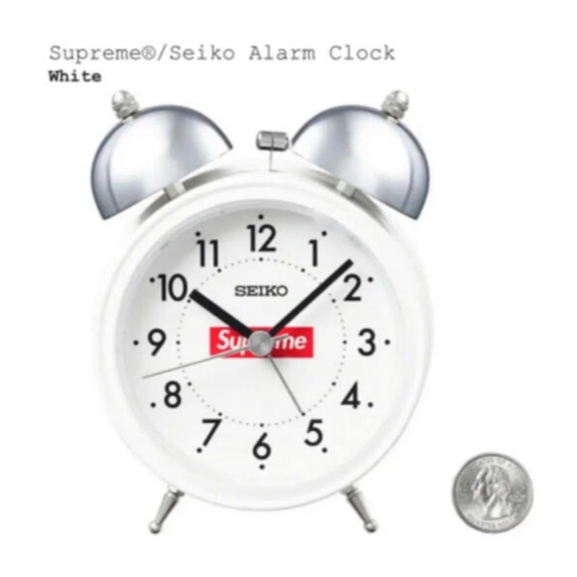 Supreme ／ Seiko Alarm Clock