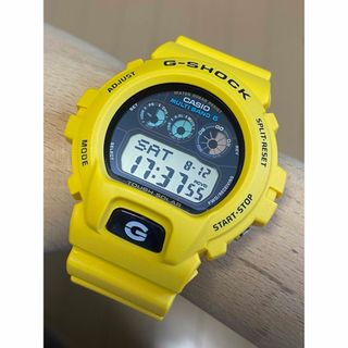 ジーショック(G-SHOCK)のG-SHOCK/三つ目/GW-6900/電波ソーラー/イエロー/クレイジー/黄色(腕時計(デジタル))