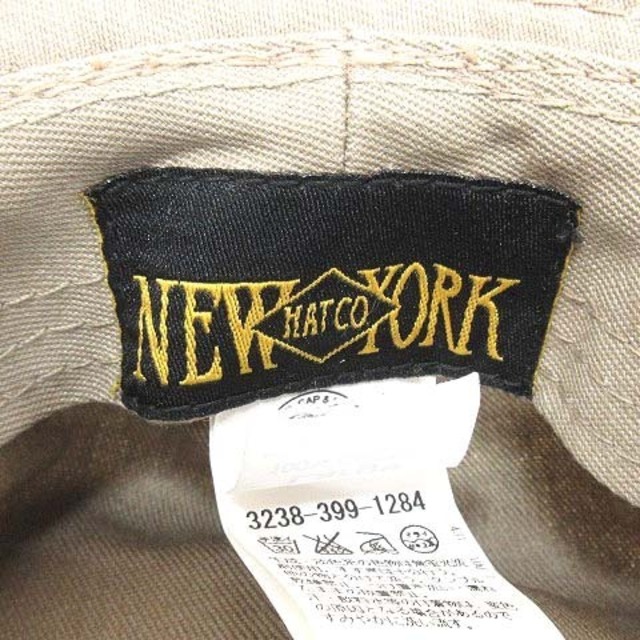 NEW YORK HAT(ニューヨークハット)のニューヨークハット NEW YORK HAT 帽子 バケットハット L ベージュ メンズの帽子(その他)の商品写真