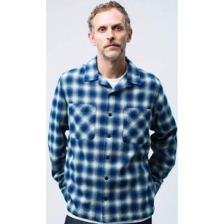 RRL - RRL Ombre Plaid Camp Long Sleeve Shirtの通販 by ponchan