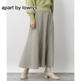 アパートバイローリーズ(apart by lowrys)のapart by lowrys ドットフレアスカート(ロングスカート)