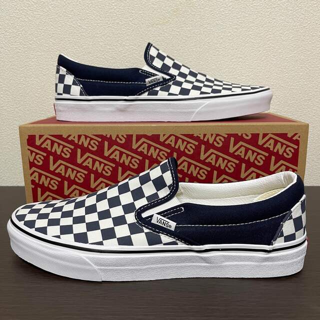 新品！VANS CLASSIC Slip-On Cheacker Checkスニーカー