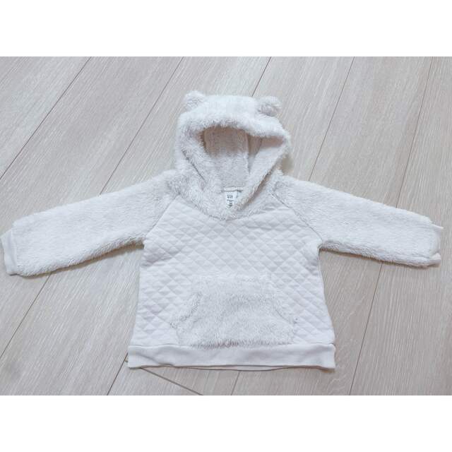 babyGAP(ベビーギャップ)のGAP Baby 6-12months ロンパース　トップス　くま　70 キッズ/ベビー/マタニティのベビー服(~85cm)(ロンパース)の商品写真