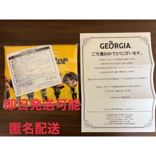 ボウダンショウネンダン(防弾少年団(BTS))の新品 / 未使用 /GEORGIA TinyTANコラボ たためる保温冷バッグ (アイドルグッズ)