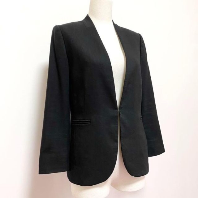 定価3.3万】Ballsey コットンリネンポリエステル ノーカラージャケット