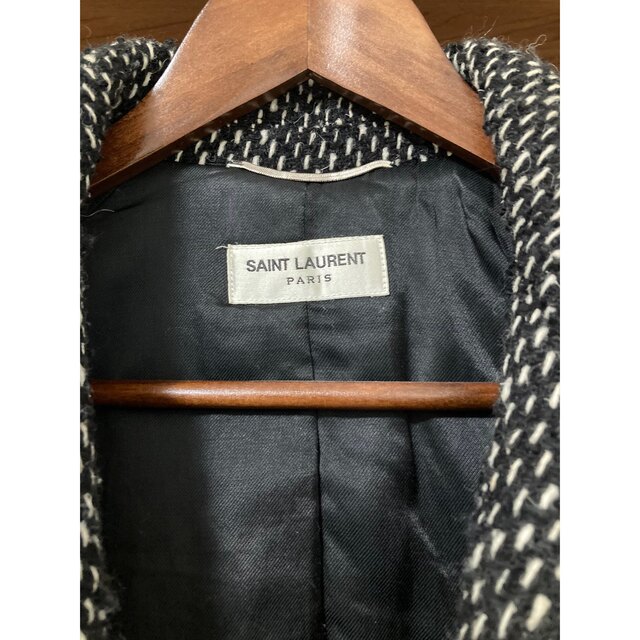 Saint Laurent(サンローラン)のSaint Laurentサン・ローラン　ツイードボンバージャケット メンズのジャケット/アウター(ブルゾン)の商品写真