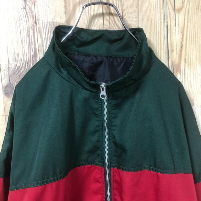 Champion(チャンピオン)の『チャンピオン』90s 古着 ブルゾン グリーン レッド メンズのジャケット/アウター(ブルゾン)の商品写真