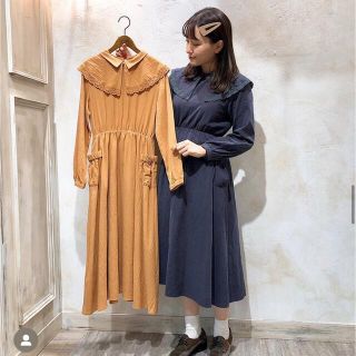 グリモワール(Grimoire)のLebecca boutique 出会いを届けるワンピース caramel(ロングワンピース/マキシワンピース)