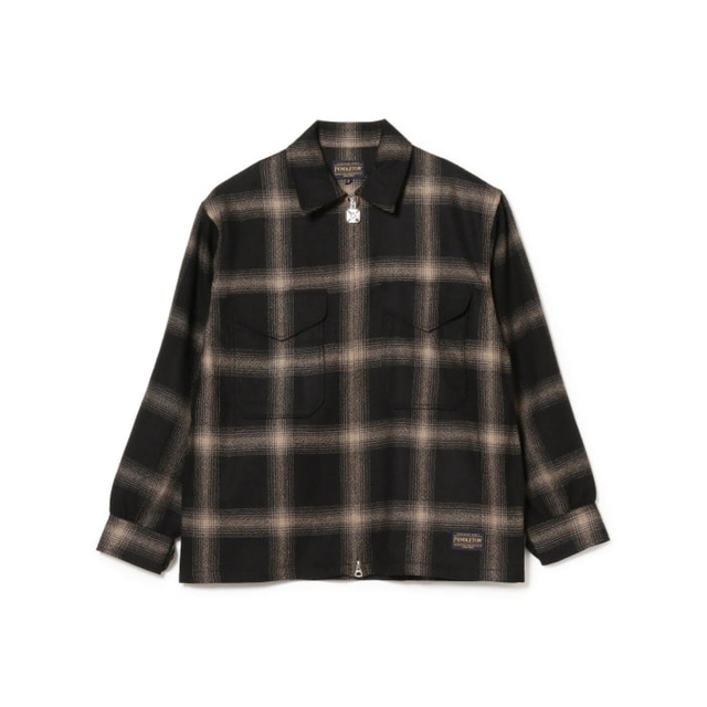 PENDLETON × Bill Wall Leather / ダブルジップシャツ