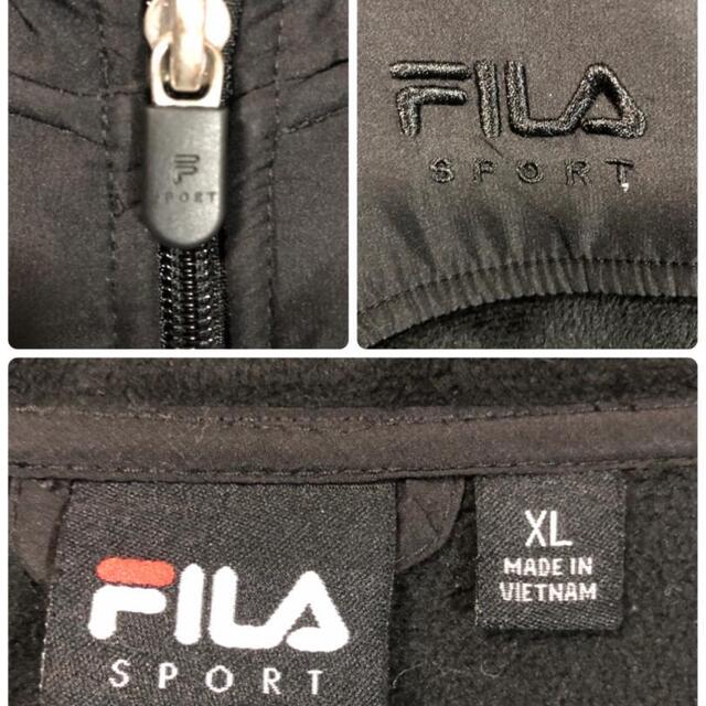 FILA(フィラ)の『フィラ』90s 古着 フリース ワンポイント XL ビッグサイズ メンズのトップス(その他)の商品写真