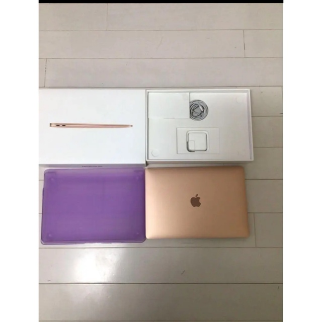 MAC - 美品MacBook Air 13-inchゴールド　カバー付き