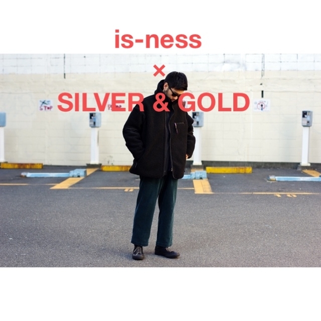 18AW is-ness Reversible Fleece JKT SP】 新作モデル 8250円引き