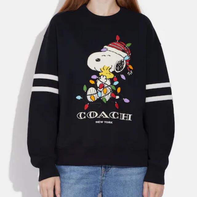 【COACH X PEANUTS】スヌーピー ライツ クルー