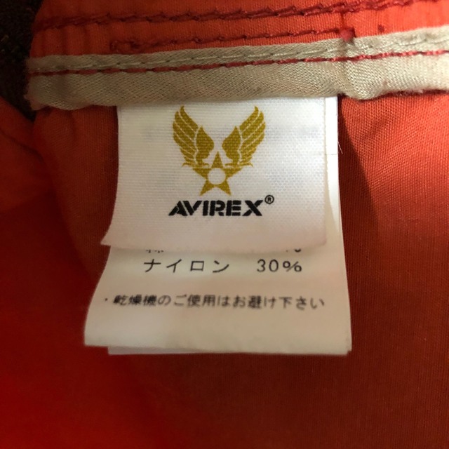 AVIREX(アヴィレックス)の【訳あり】AVIREX アヴィレックス　コート　オレンジ　キャンプ　アウトドア メンズのジャケット/アウター(その他)の商品写真
