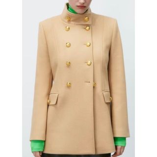 ZARA - 未使用 ZARA manteco ザラ マンテコ pコート ナポレオン ...