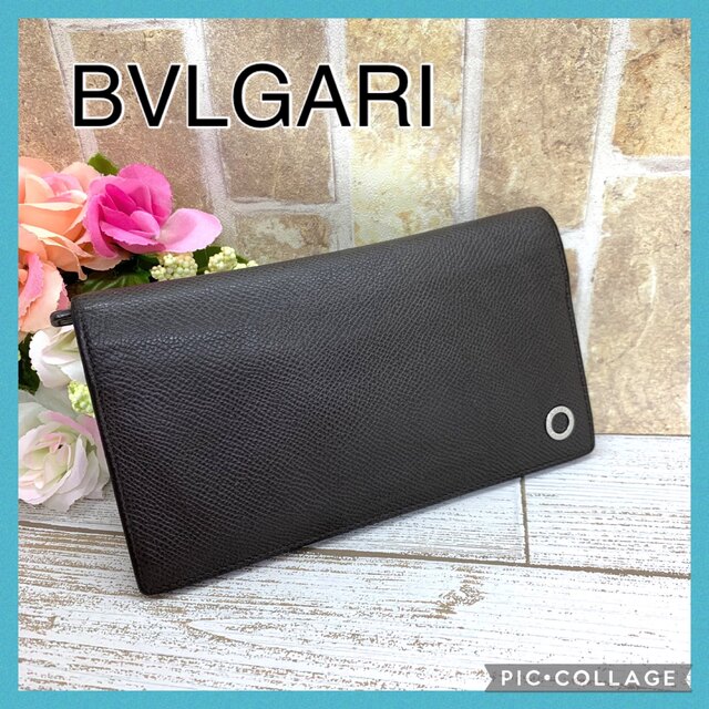 代引可 O/L ブルガリ 財布 BVLGARI グレー 長財布 - BVLGARI 長財布 ...