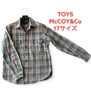 トイズマッコイ(TOYS McCOY)のrocky様専用トイズマッコイ　ネルシャツ　サイズ17 リアリマッコイズ　(シャツ)