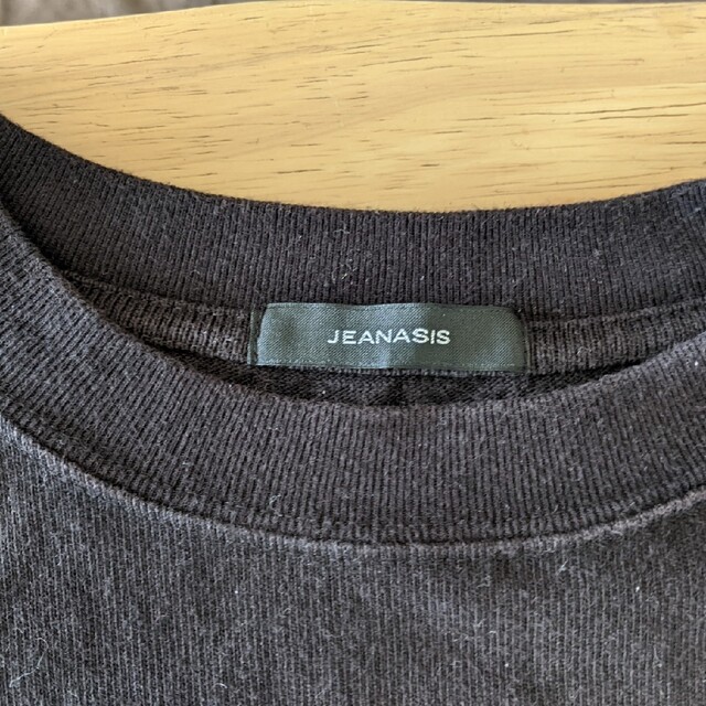 JEANASIS(ジーナシス)のジーナシス プルオーバー黒 レディースのトップス(Tシャツ(長袖/七分))の商品写真