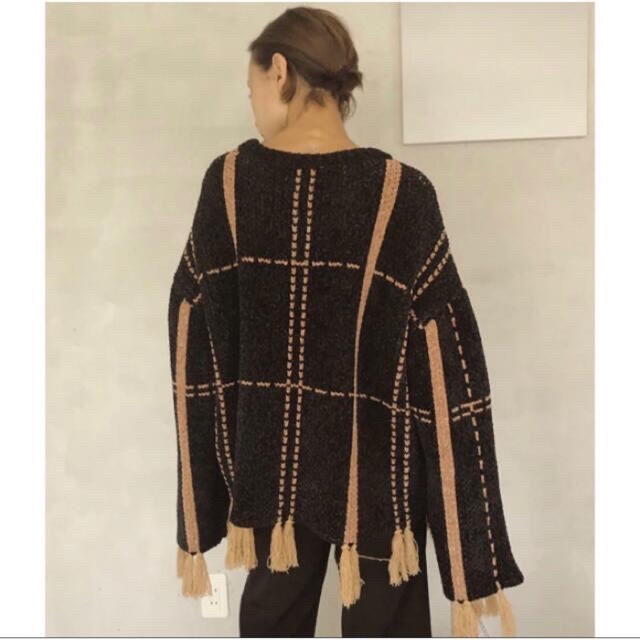 Ameri VINTAGE(アメリヴィンテージ)の＊まる子様専用＊　Ameri VINTAGE SHOUJI BRAID KNIT レディースのトップス(ニット/セーター)の商品写真