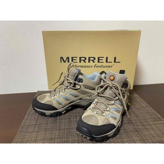 メレル(MERRELL)のMERRELL メレル レディース  24㎝　モアブ MID ゴアテックス(登山用品)