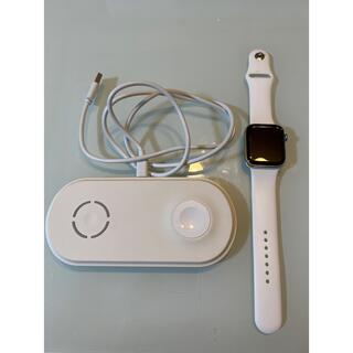 Apple Watch  series4 44mmステンレス(腕時計(デジタル))