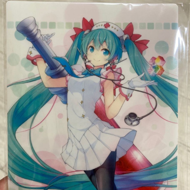 SEGA(セガ)のマスクケース 初音ミク 新品未使用 エンタメ/ホビーのコレクション(ノベルティグッズ)の商品写真