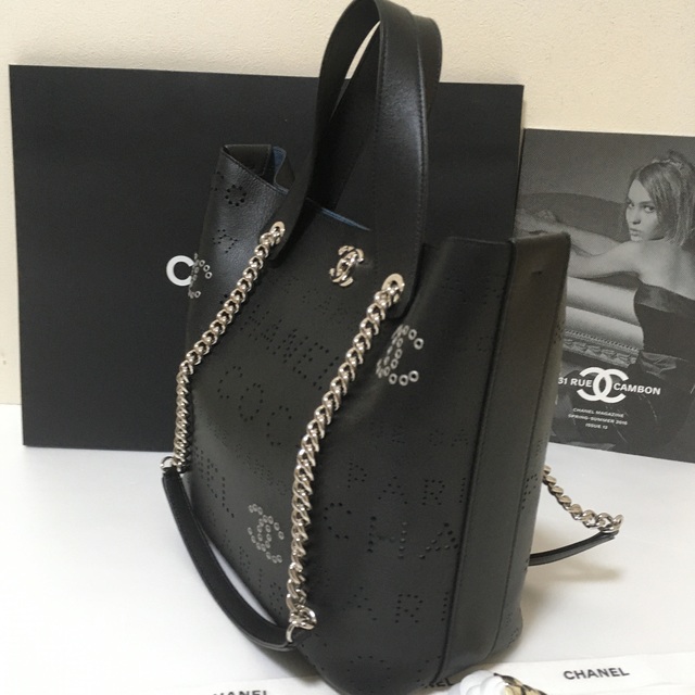 超美品！可愛い♡CHANEL パンチングマトラッセ★チェーンショルダーバッグ