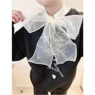 エピヌ(épine)のépine é ribbon organdy ivory(つけ襟)