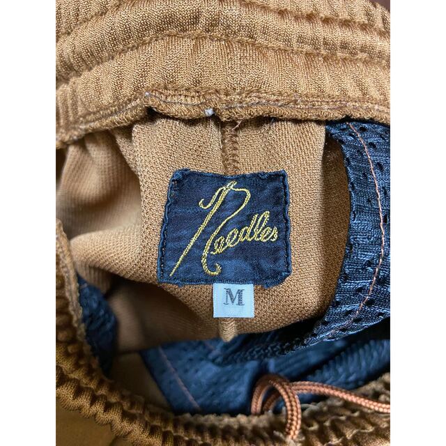 18AW Needles ストレート トラックパンツ ブラウン ベージュ