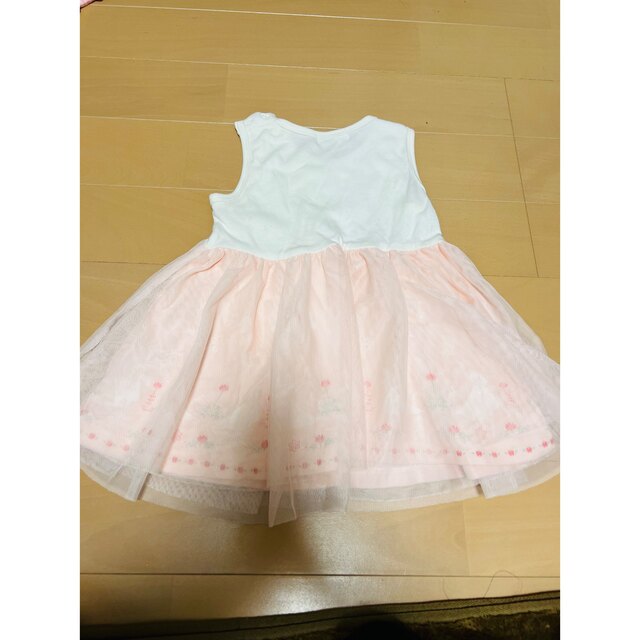 サイズ90 アナと雪の女王　ワンピース キッズ/ベビー/マタニティのキッズ服女の子用(90cm~)(ワンピース)の商品写真