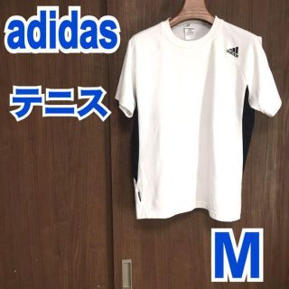 adidas - adidas アディダス テニスウェア ラグランTシャツ 軽量ドライ
